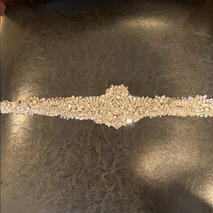 Crystal belt by Rosa Clara